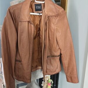 Women's French Dressing Leather Jacket